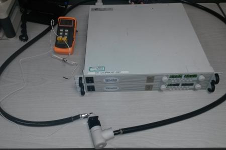 Test connecteur performances électriques (courbe de derating)