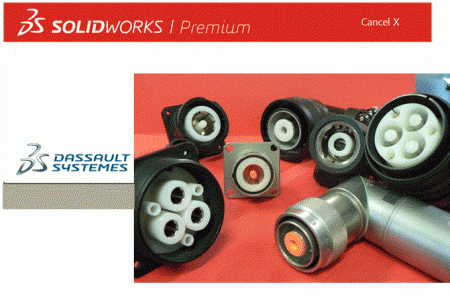 Specific connection system design with SolidWorks software